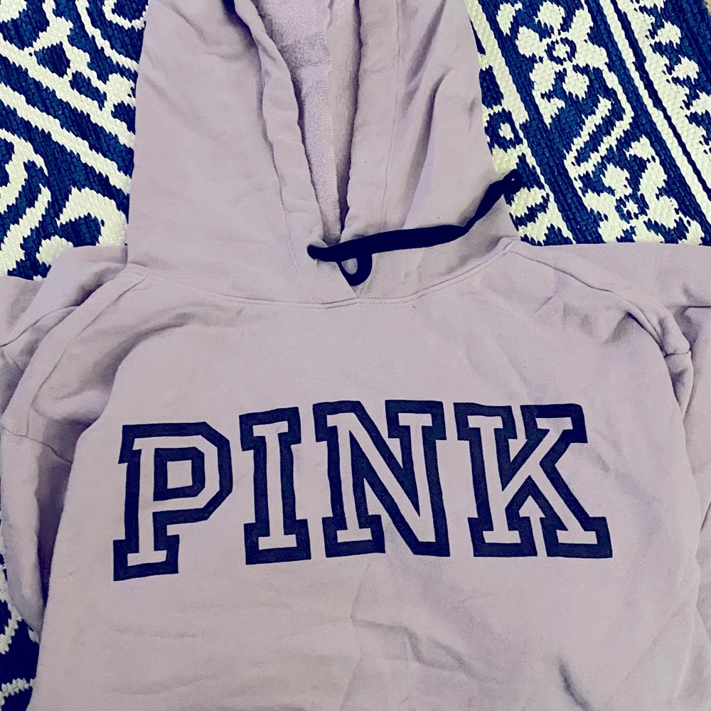 Pink light purple XL hooded sweatshirt